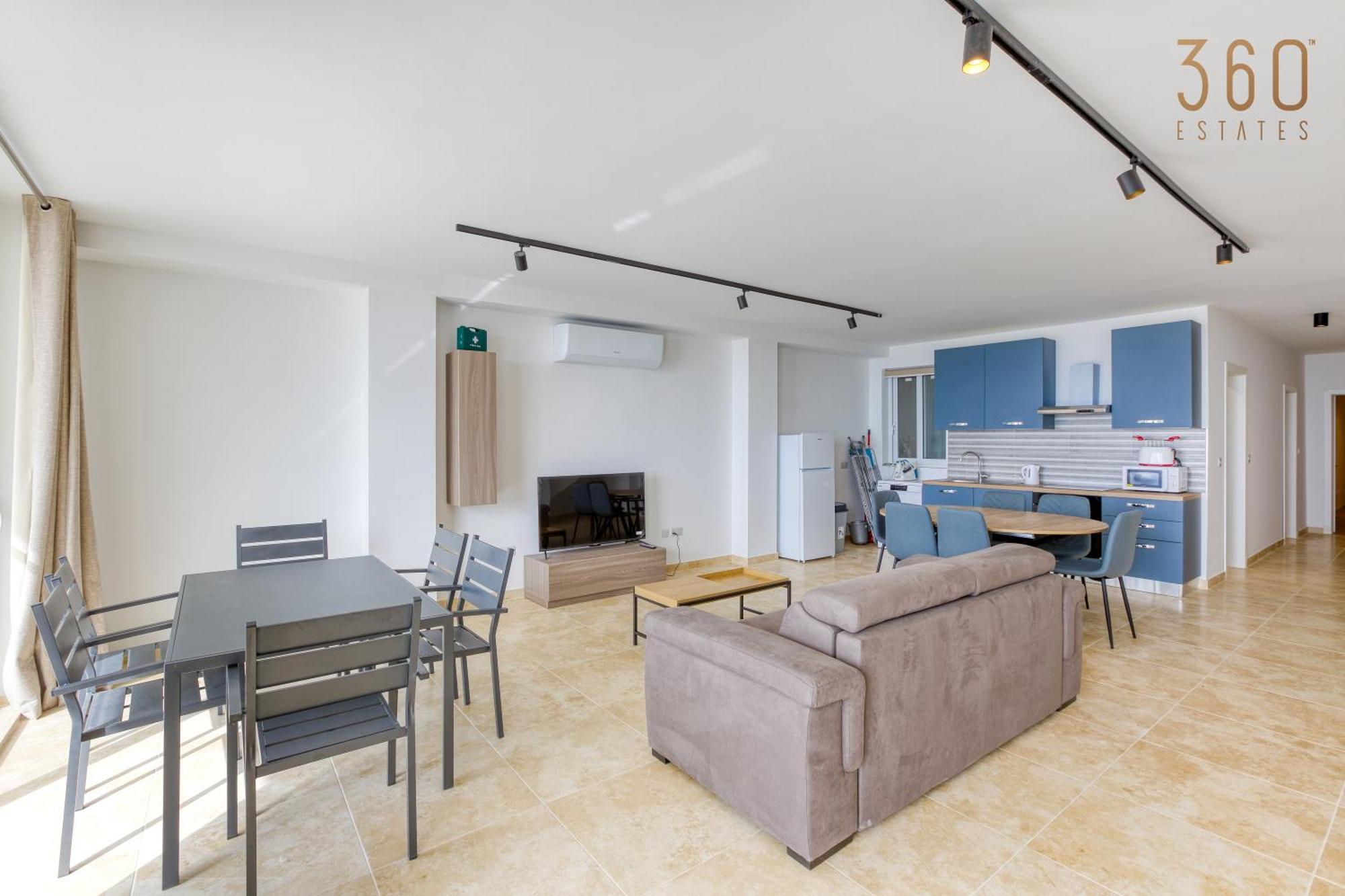Appartement A Large, Fully Equipped 2br In By 360 Estates *