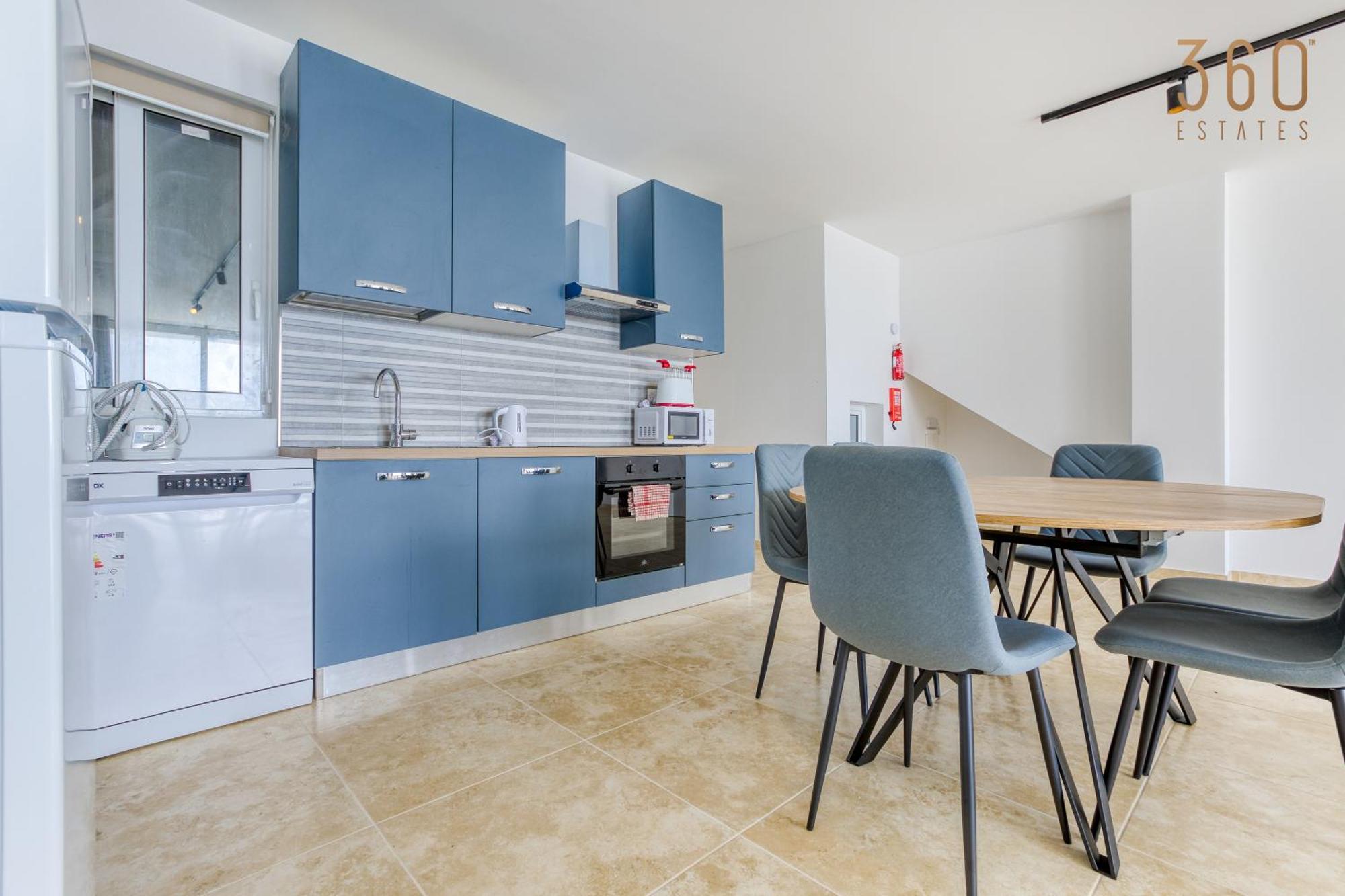A Large, Fully Equipped 2br In By 360 Estates * Mellieħa